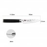 2563 FISSMAN Нож Овощной 10см Kensei Kojiro (сталь AUS-8)