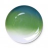 3835 FISSMAN Тарелка MARBELLA 28см, цвет зеленый (стекло)