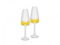 19052 FISSMAN Набор бокалов для шампанского 230мл / 2шт (стекло)
