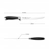 2469 FISSMAN Нож Филейный 20см ELEGANCE (X50CrMoV15 сталь)