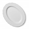 3877 FISSMAN Блюдо овальное MADRID 28х21,5х2,5см, цвет белый (фарфор)