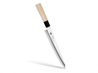 2579 FISSMAN Нож Янагиба 24см Kensei Hanzo (сталь AUS-8)