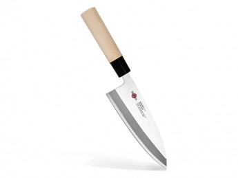 2581 FISSMAN Нож Деба 18см Kensei Hanzo (сталь AUS-8)