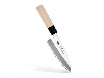 2582 FISSMAN Нож Деба 15см Kensei Hanzo (сталь AUS-8)