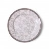 3883 FISSMAN Тарелка PLATINA 21см, цвет белый (фарфор)