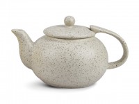 9515 FISSMAN Чайник заварочный 750мл с ситечком, цвет Песочный белый (керамика)