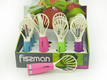 7421 FISSMAN Резак для фруктов (слайсер для киви) 18см (пластик)