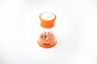 8145 FISSMAN Комбинированная 2-в-1 мельница для перца и соли оранжевая (керамический механизм)