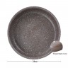 4999 FISSMAN Форма для выпечки круглая 24x6,4см (алюминий с антипригарным покрытием TouchStone)