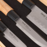 12060 FISSMAN Набор ножей FUJITA 3 пр. (Поварской 20 см/ универсальный 13 см/ овощной 9 см, 420J2 сталь)