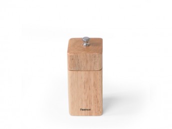 8185 FISSMAN  Мельница для соли и перца квадратная 11x5 см (деревянный корпус с керамическим механизмом)
