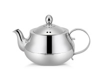 5971 FISSMAN Чайник FERNE 1,5л для кипячения воды и заваривания чая с ситечком (нерж.сталь); Ручки - нерж.сталь
