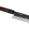 2703 FISSMAN Набор ножей 6 пр KENDO (поварской 20см/сантоку 14см/универсальный 13см/овощной 9см/магнитная планка 33см/точило для ножей,сталь X30CR13)