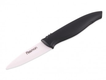 2115 FISSMAN Нож Разделочный VORTEX 8см (белое керамическое лезвие)