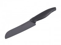 2122 FISSMAN Нож Сантоку MARGO 13см (черное керамическое лезвие)