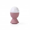 8712 FISSMAN Подставка для яйца с солонкой 5см (керамика, силикон)
