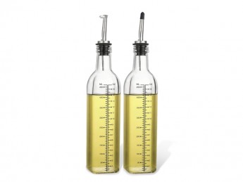 6417 FISSMAN Набор бутылок для масла и уксуса 2х500 мл (стекло)