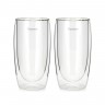 6447 FISSMAN Набор FRAPPE из 2-х стаканов с двойными стенками 350мл (стекло)