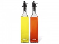6513 FISSMAN Набор бутылок для масла и уксуса 2х500 мл (стекло)