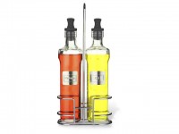 6419 FISSMAN Набор бутылок для масла и уксуса 2х500 мл (стекло)