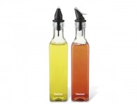 6516 FISSMAN Набор бутылочек для масла и уксуса 2х250мл (стекло)