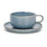 6254 FISSMAN Чайный набор COZY из кружки 230мл и блюдца 14см (керамика)