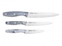 2702 FISSMAN Набор ножей 3 пр ROMERO (гастрономический 16см/универсальный 13,5см/овощной 10см,3CR13 сталь)