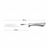 2151 FISSMAN Нож Хлебный SOLO 20см (нерж.сталь)