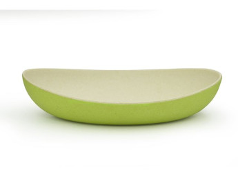 7149 FISSMAN Глубокая тарелка 26 см зеленая (бамбуковое волокно)