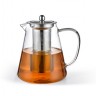 6480 FISSMAN Заварочный чайник 1300 мл со стальным фильтром (жаропрочное стекло)